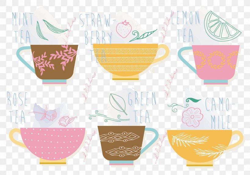 Tea Euclidean Vector Icon, PNG, 1400x980px, Tea, Adobe Freehand, Diagram, Drinkware, Ice Cream Cone Download Free