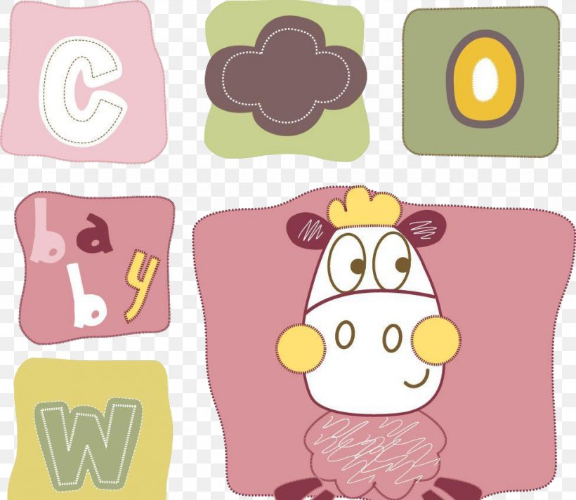Cattle Cartoon, PNG, 976x848px, Cattle, Cartoon, Cuteness, Designer, Material Download Free