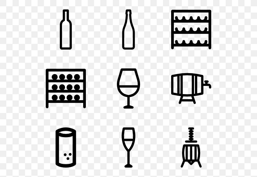Wine Cooler Clip Art, PNG, 600x564px, Wine, Area, Black, Black And White, Bottle Download Free