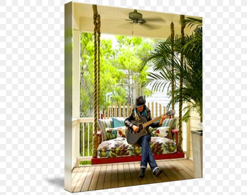 Gallery Wrap Canvas Art Swing Porch, PNG, 540x650px, Gallery Wrap, Art, Bed, Canvas, Grass Download Free