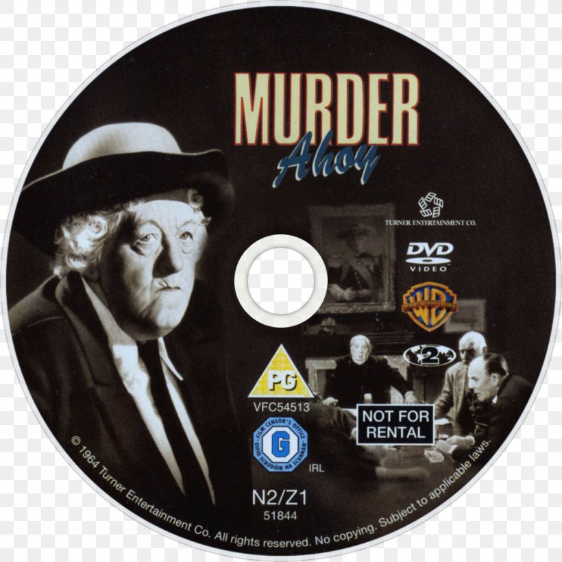 Miss Marple Film Director Murder Ahoy!, PNG, 1000x1000px, Miss Marple, Ahoy, Compact Disc, Dvd, Film Download Free