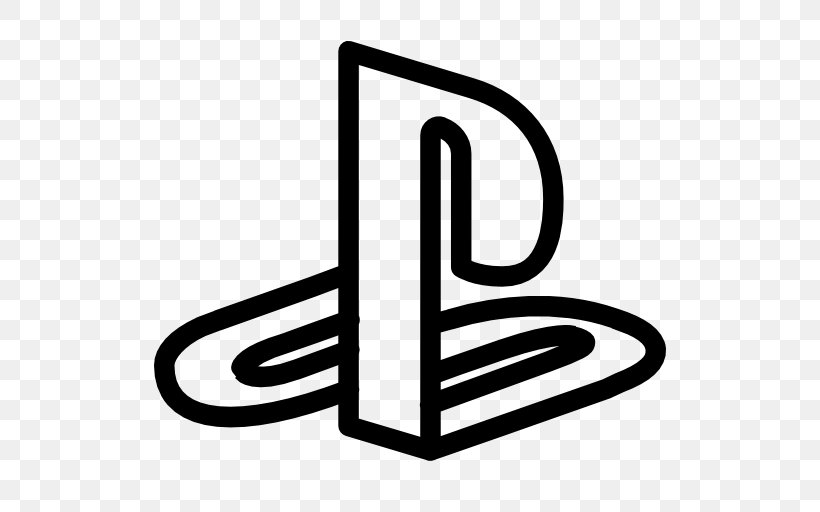 PlayStation 2 PlayStation 4, PNG, 512x512px, Playstation 2, Area, Black And White, Playstation, Playstation 3 Download Free