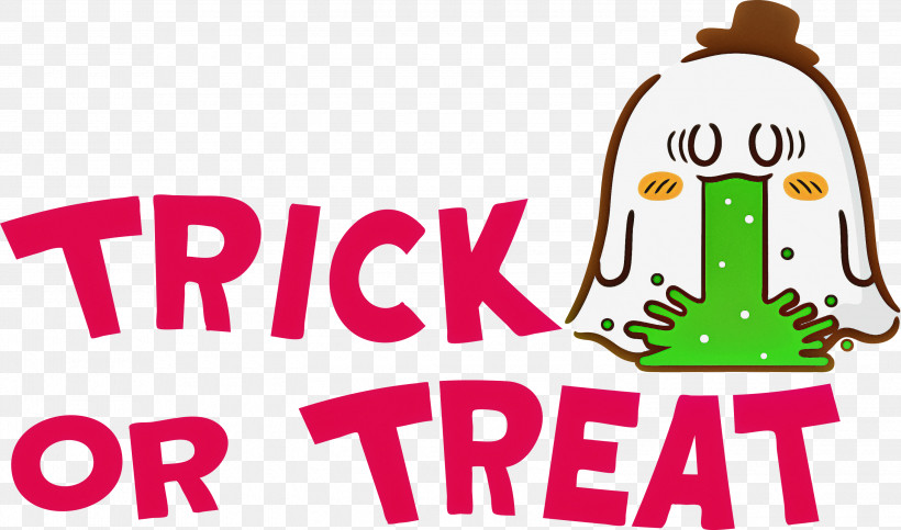 TRICK OR TREAT Halloween, PNG, 3000x1769px, Trick Or Treat, Behavior, Cartoon, Geometry, Halloween Download Free