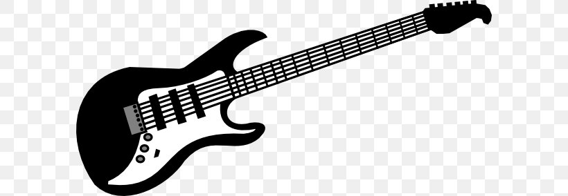 Electric Guitar Clip Art, PNG, 600x284px, Guitar, Acoustic Electric Guitar, Acoustic Guitar, Art, Bass Guitar Download Free