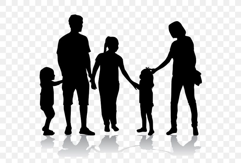 Family Illustration, PNG, 555x555px, Family, Black And White, Business ...