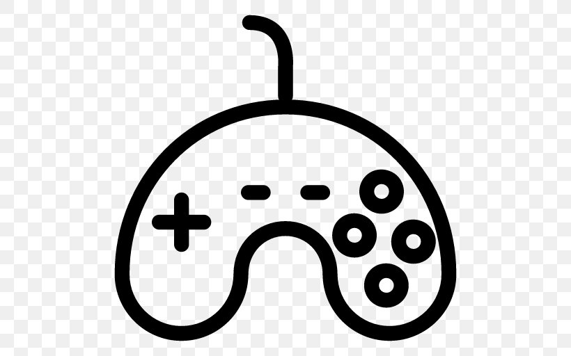 Game Controllers Video Game Fire Emblem Awakening GameCube Controller Clip Art, PNG, 512x512px, Game Controllers, Black And White, Controller, Fire Emblem Awakening, Gamecube Controller Download Free
