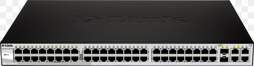 Network Switch D-Link Gigabit Ethernet Small Form-factor Pluggable Transceiver, PNG, 2591x677px, Network Switch, Audio Receiver, Computer Accessory, Computer Component, Computer Network Download Free