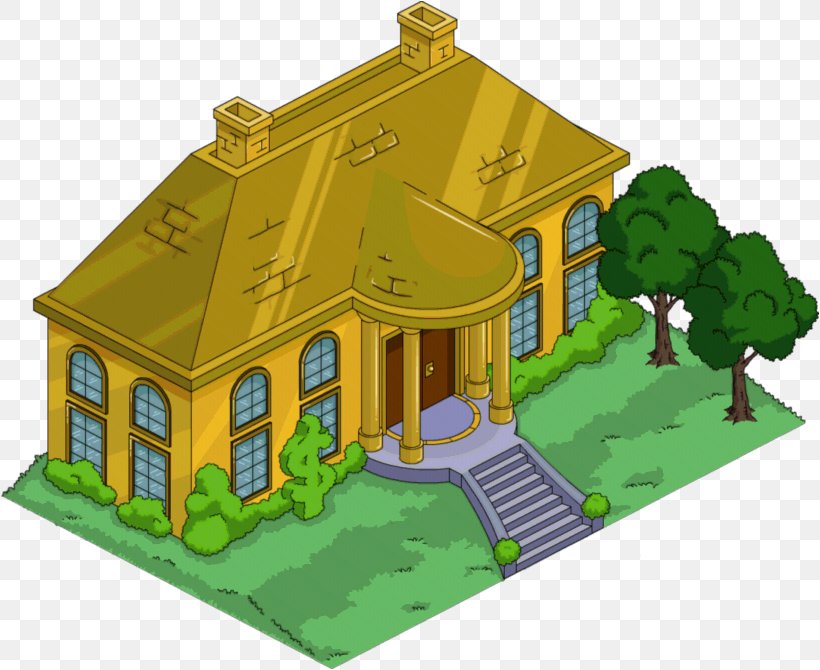 The Simpsons: Tapped Out Homer Simpson House Kent Brockman Building, PNG, 820x670px, Simpsons Tapped Out, Bart Simpson, Building, Christmas, Elevation Download Free