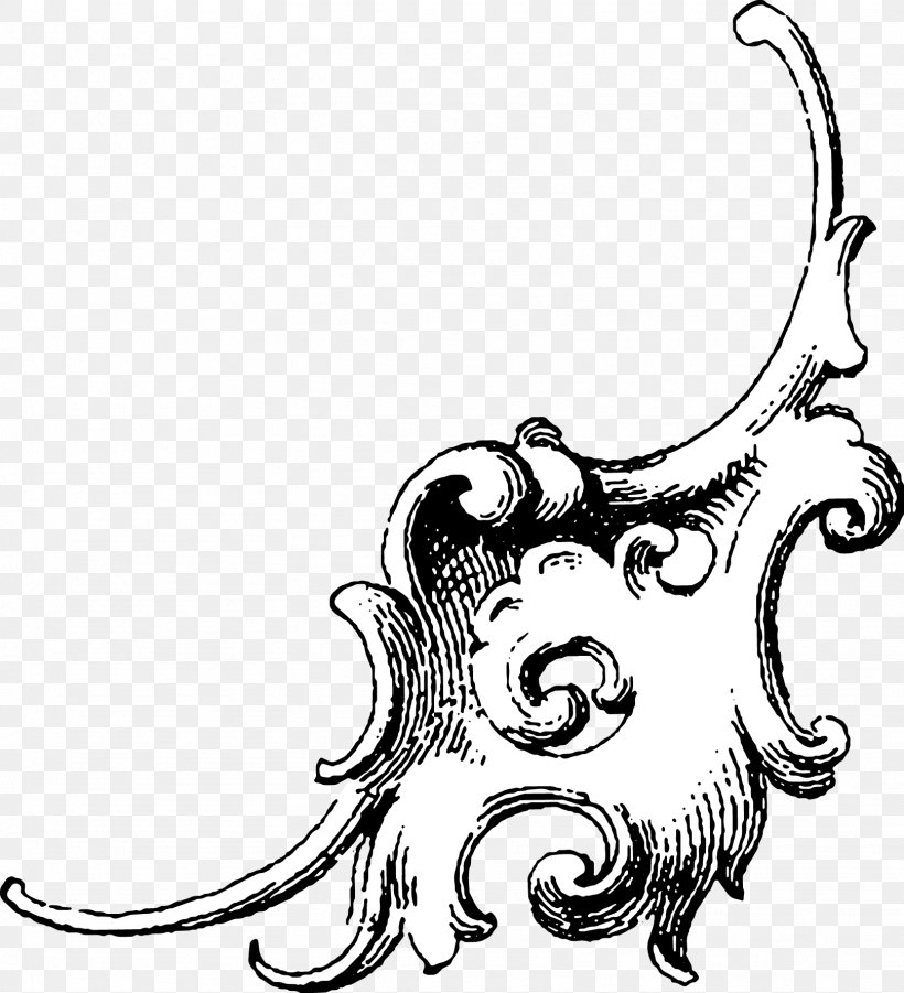 Clip Art Black And White Drawing Line Art /m/02csf, PNG, 1617x1778px, Black And White, Animal, Artwork, Black, Body Jewellery Download Free