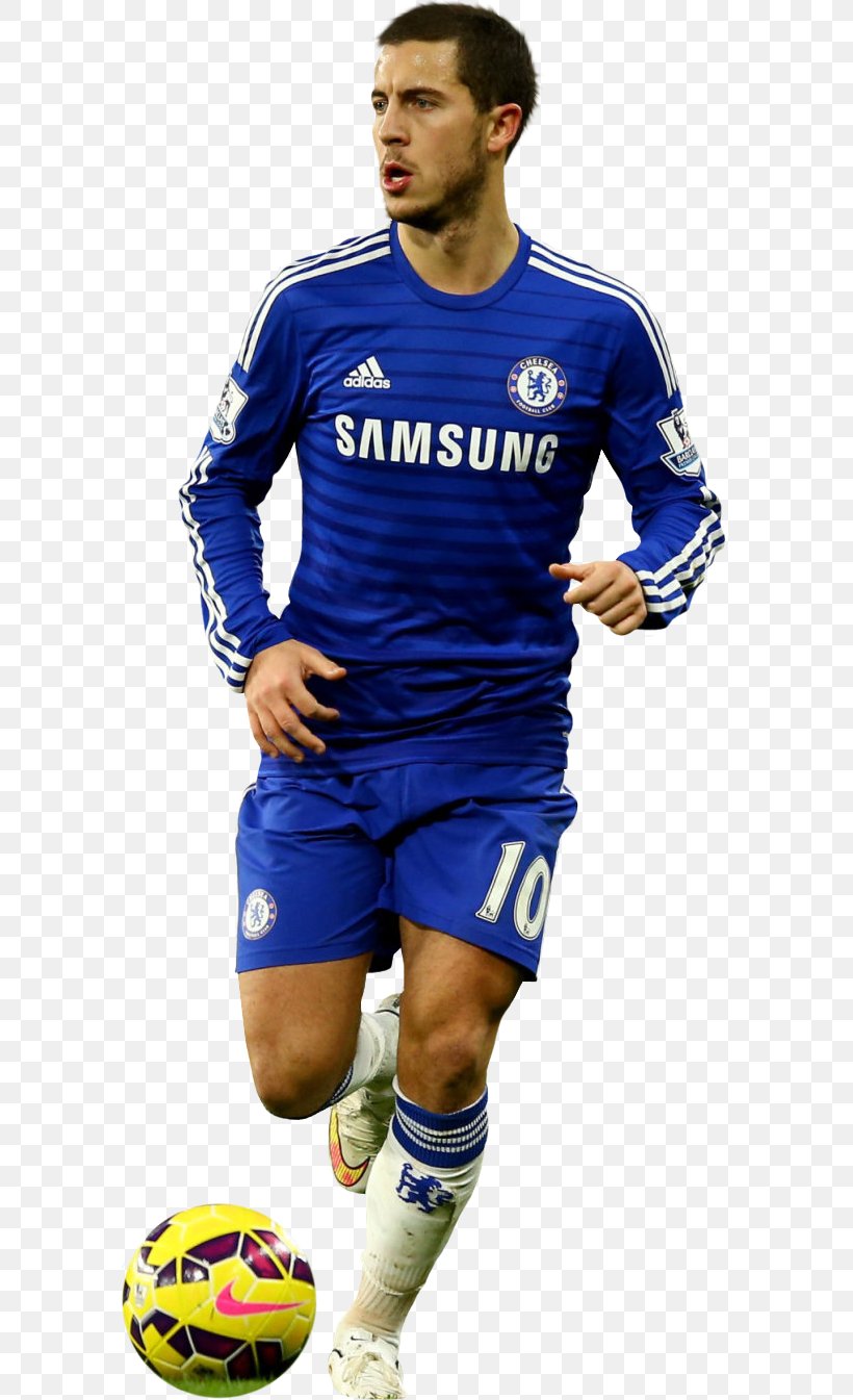 Eden Hazard Football Player Sport Jersey, PNG, 588x1345px, Eden Hazard, Ball, Blue, Clothing, Electric Blue Download Free