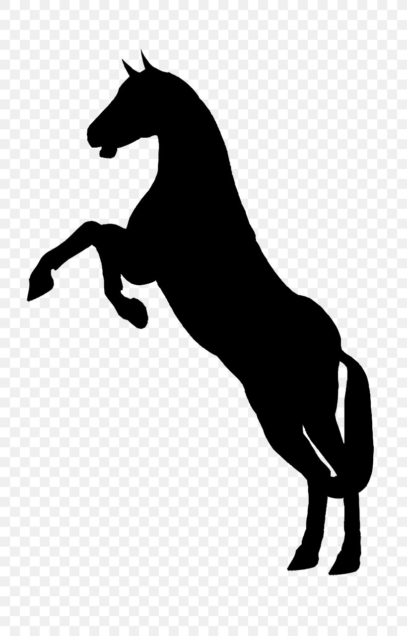 Horse Stallion Rearing Clip Art, PNG, 720x1280px, Horse, Black, Black And White, Collection, Colt Download Free