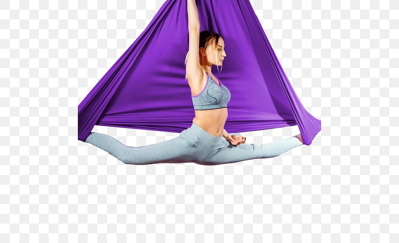Anti-gravity Yoga Physical Fitness Pilates Swing, PNG, 500x500px, Antigravity Yoga, Core Stability, Exercise, Flexibility, Hammock Download Free