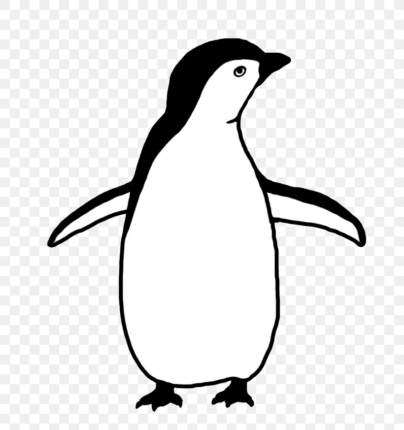 Baby Penguins Black And White Drawing Clip Art, PNG, 706x873px, Penguin,  Animal, Artwork, Baby Penguins, Beak
