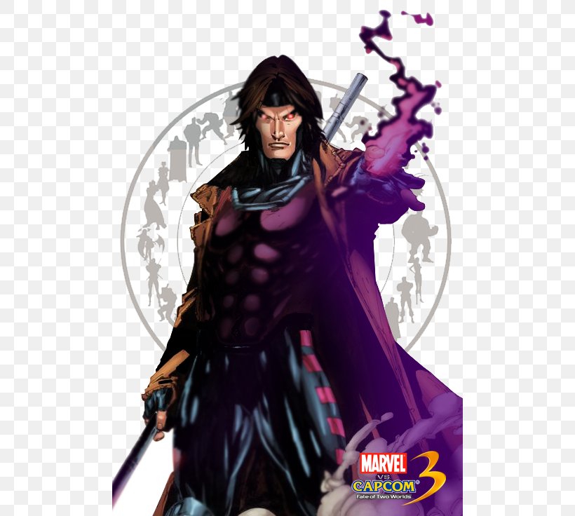 Marvel Vs. Capcom 3: Fate Of Two Worlds Marvel Vs. Capcom: Clash Of Super Heroes Gambit Beast Wolverine, PNG, 500x736px, Ultimate Marvel Vs Capcom 3, Action Figure, Channing Tatum, Character, Costume Download Free