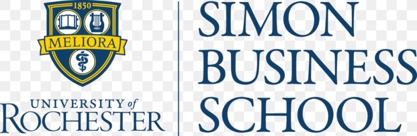 Simon Business School Master Of Business Administration Master's Degree, PNG, 1024x335px, Simon Business School, Academic Degree, Area, Banner, Blue Download Free