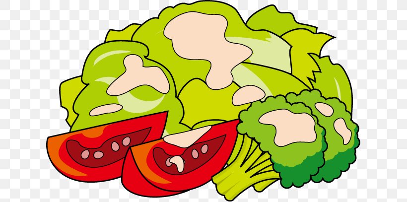Illustration Vegetable Salad Clip Art Food, PNG, 633x407px, Vegetable, Area, Art, Artwork, Cuisine Download Free
