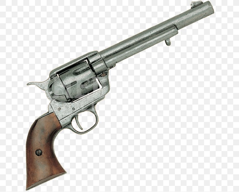 Revolver American Frontier Firearm Trigger Pistol, PNG, 661x661px, 45 Acp, Revolver, Air Gun, American Frontier, Colt Army Model 1860 Download Free