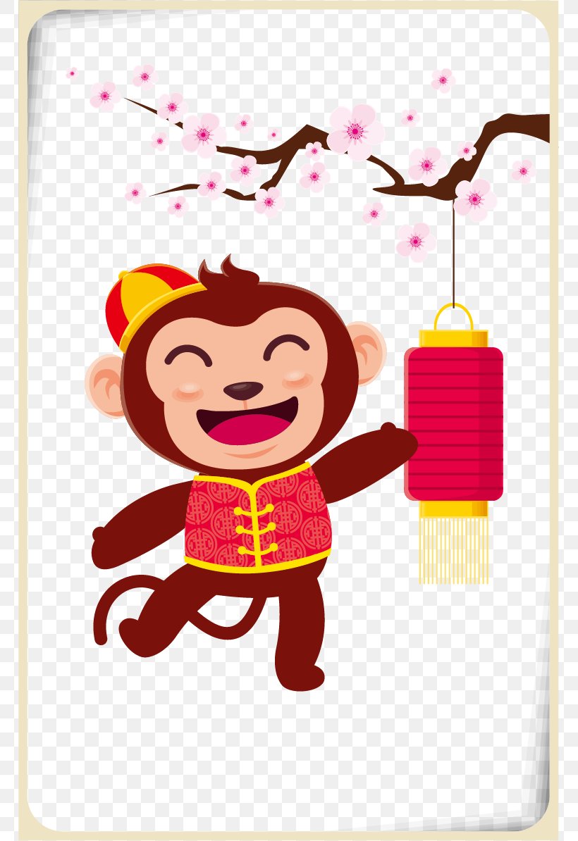 Chinese New Year Lunar New Year Illustration, PNG, 767x1194px, New Year, Art, Cartoon, Chinese New Year, Christmas Download Free