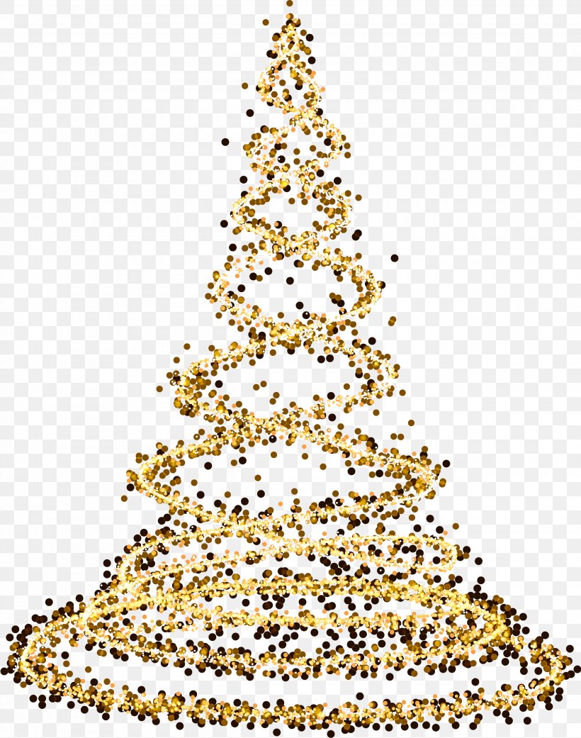 Christmas Tree Santa Claus Gold, PNG, 2501x3176px, Christmas, Christmas Decoration, Christmas Ornament, Christmas Tree, Conifer Download Free