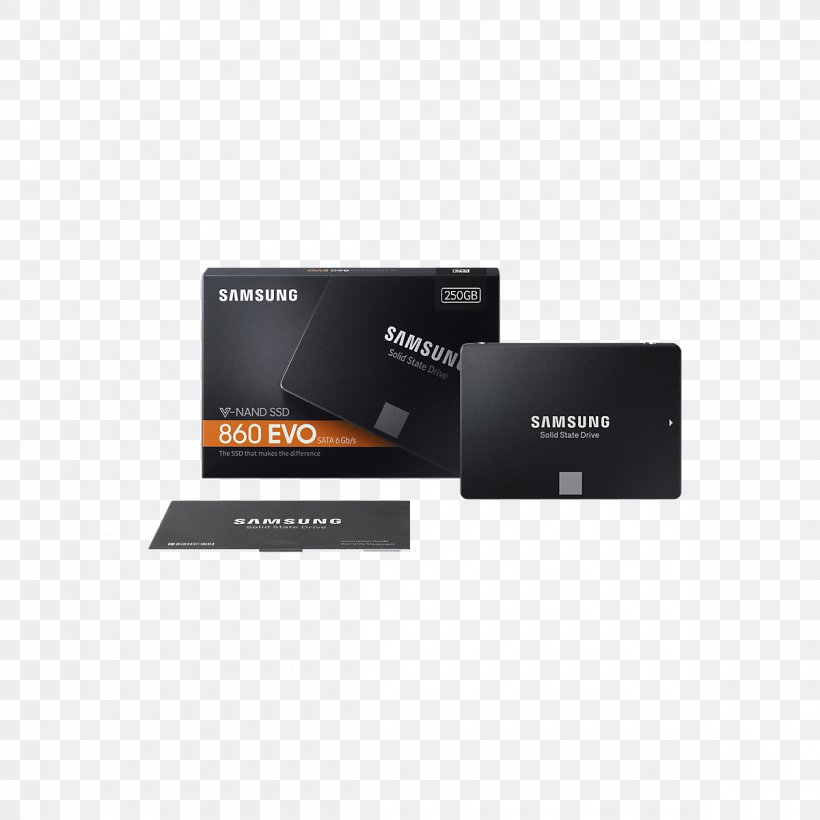 Samsung 860 EVO SSD Samsung 850 EVO SSD SAMSUNG 860 EVO Series M.2 2280 SATA III 3D NAND Internal Solid State Drive MZ-N6E Solid-state Drive Samsung 860 EVO M.2 SATA SSD, PNG, 1200x1200px, Samsung 850 Evo Ssd, Brand, Cable, Electronic Device, Electronics Download Free
