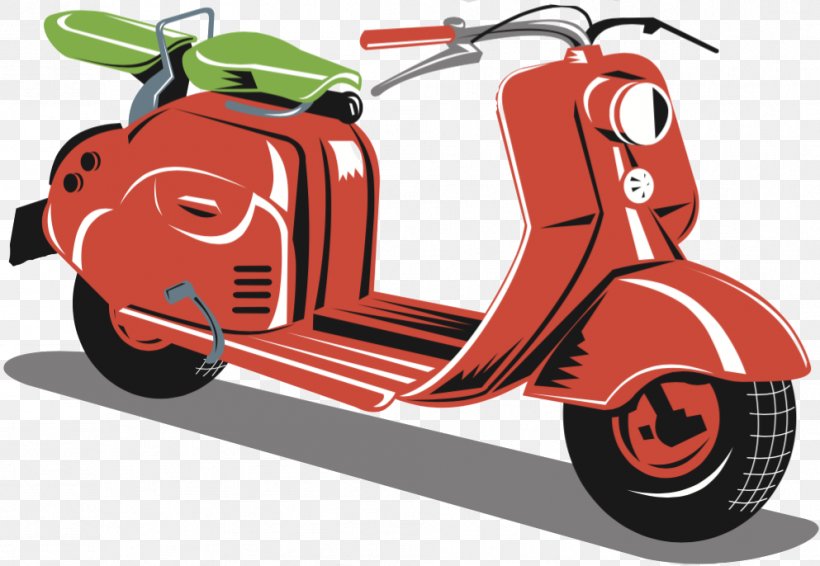 Scooter Piaggio Ape Vespa GTS Motorcycle, PNG, 993x686px, Scooter, Automotive Design, Car, Cartoon, Drawing Download Free