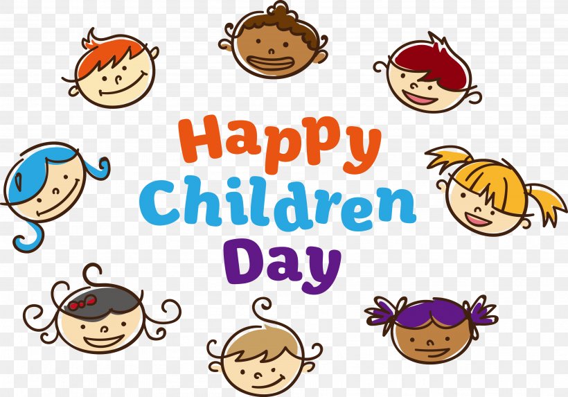 Childrens Day Clip Art, PNG, 3808x2662px, Childrens Day, Area, Child, Emoticon, Food Download Free