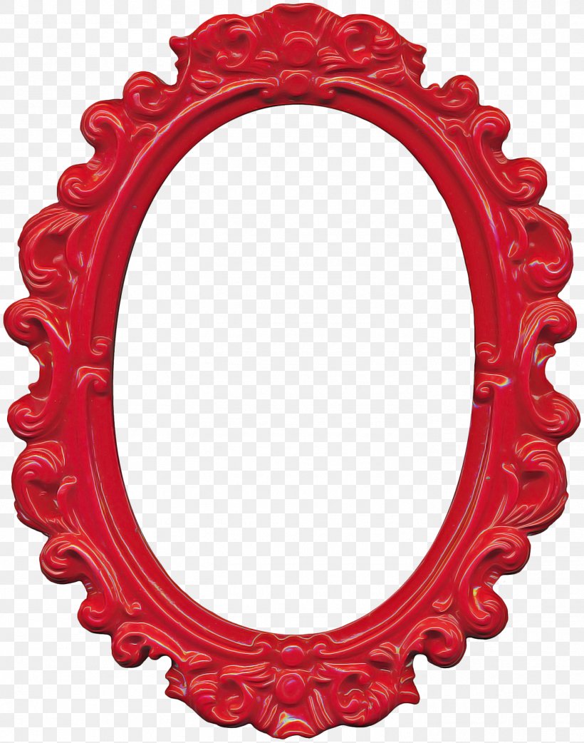 Picture Cartoon, PNG, 1396x1775px, Picture Frames, Interior Design, Mirror, Oval, Red Download Free