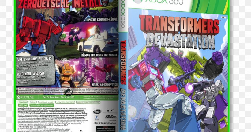 Transformers: Devastation Xbox 360 Transformers: Rise Of The Dark Spark Transformers: Fall Of Cybertron Transformers: Revenge Of The Fallen, PNG, 1023x537px, Transformers Devastation, Advertising, Game, Playstation 3, Playstation 4 Download Free