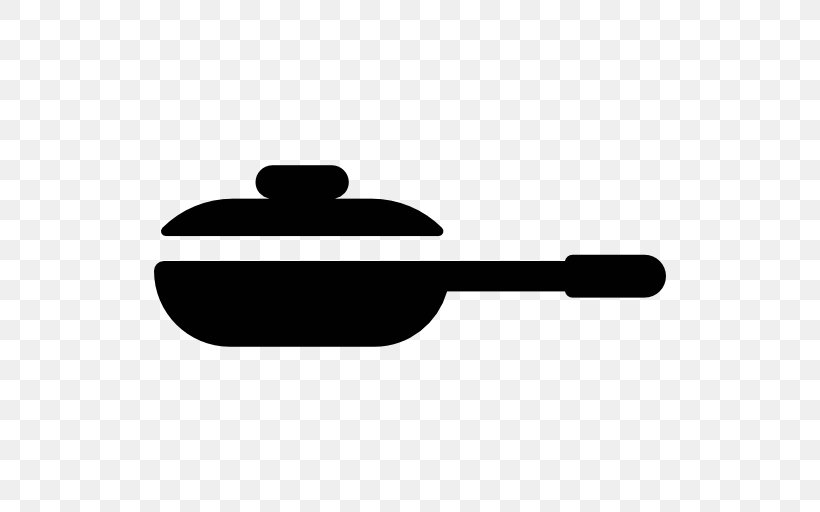 Frying Pan, PNG, 512x512px, Frying Pan, Black And White, Food, Kitchen, Kitchen Utensil Download Free