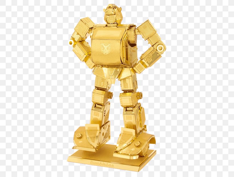 Bumblebee Optimus Prime Transformers Autobots Soundwave, PNG, 410x620px, Bumblebee, Autobot, Figurine, Gold, Machine Download Free