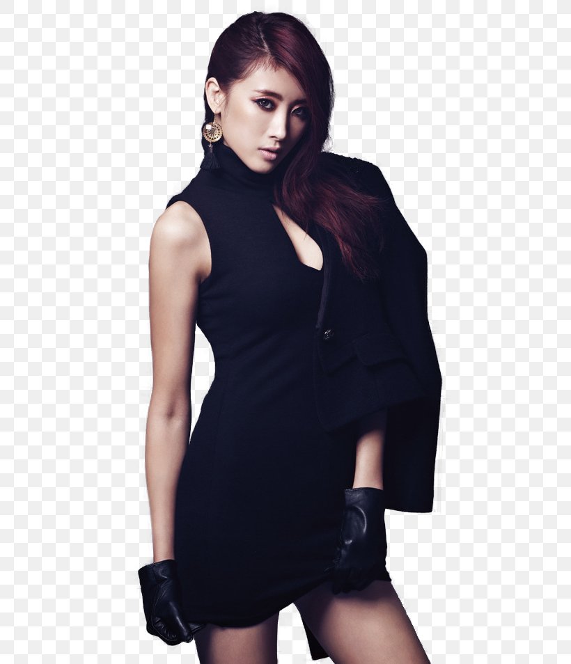 Hyuna Nine Muses Model Little Black Dress Lee Hyunjoo, PNG, 700x954px, Watercolor, Cartoon, Flower, Frame, Heart Download Free