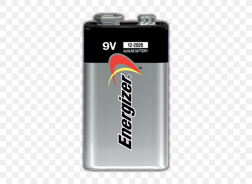 Nine-volt Battery Alkaline Battery Electric Battery Duracell, PNG, 450x600px, Ninevolt Battery, Aa Battery, Alkali Metal, Alkaline Battery, Battery Download Free