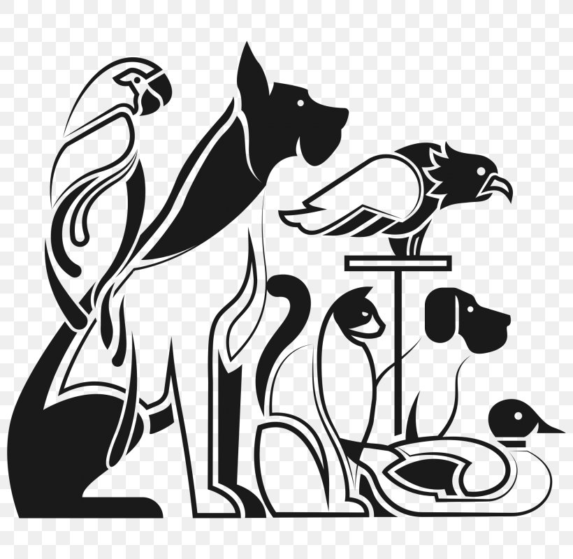 Prince George Humane Society Puppy Design Kitten Wolf, PNG, 800x800px, Puppy, Animal, Art, Artwork, Black Download Free