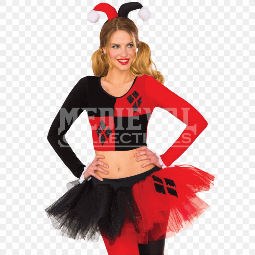 Harley Quinn Joker Suicide Squad Deadshot Costume, PNG, 850x850px, Harley Quinn, Ballet Tutu, Clothing, Comics, Costume Download Free