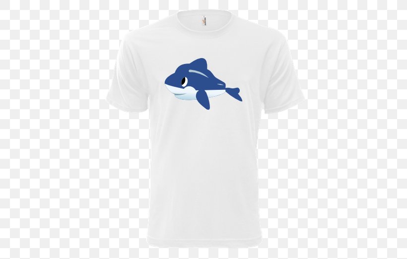 T-shirt Douchegordijn Logo Sleeve Shower, PNG, 512x522px, Tshirt, Active Shirt, Blue, Brand, Cetacea Download Free