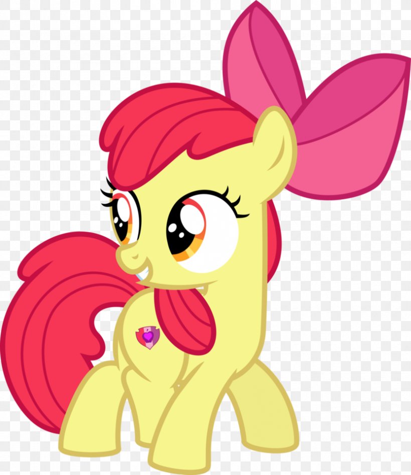 Apple Bloom Pony Spike Applejack Rainbow Dash, PNG, 832x961px, Watercolor, Cartoon, Flower, Frame, Heart Download Free