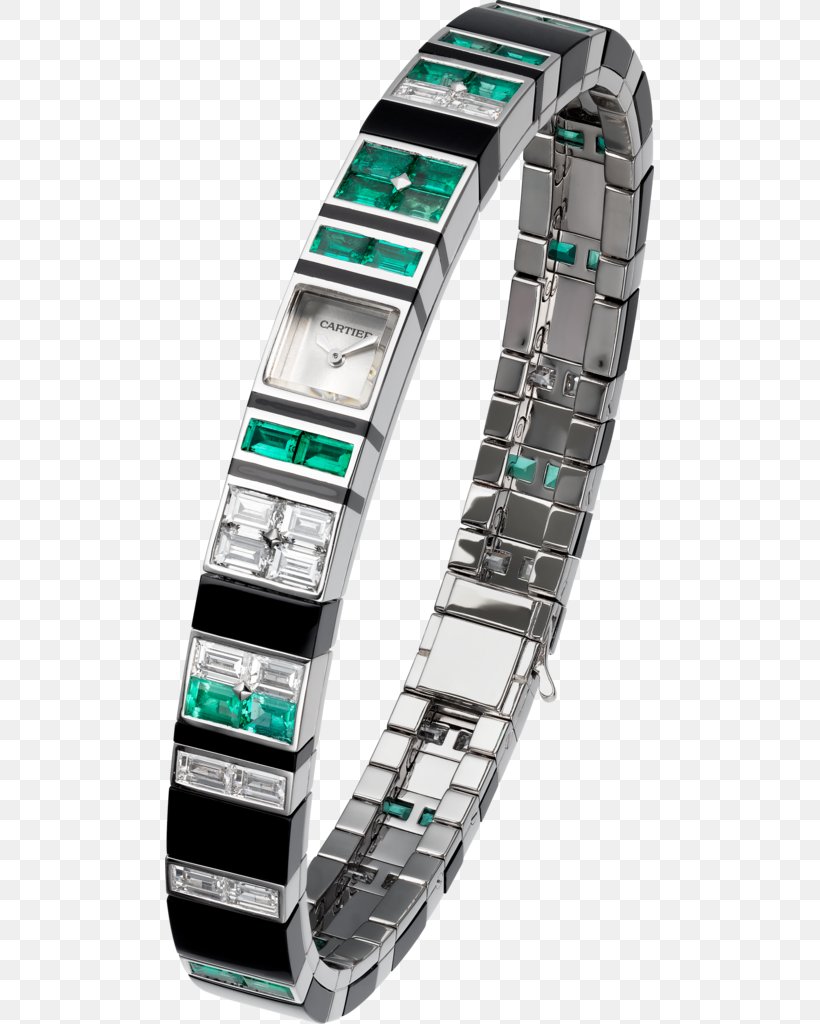 Emerald Cartier Watch Strap Jewellery, PNG, 489x1024px, Emerald, Boutique, Cartier, Casio, Clothing Accessories Download Free