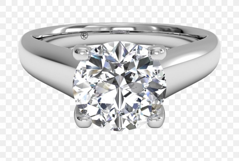 Engagement Ring Wedding Ring Ritani Solitaire, PNG, 1000x672px, Engagement Ring, Body Jewelry, Brilliant, Cubic Zirconia, Diamond Download Free