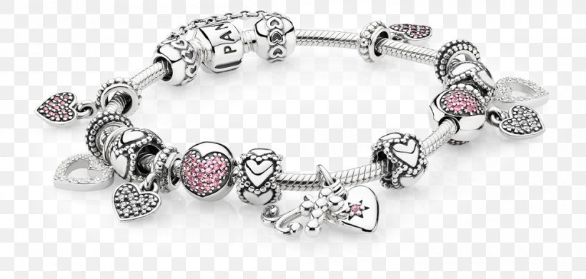 Pandora Charm Bracelet Jewellery Charms & Pendants, PNG, 1000x478px, Pandora, Bead, Body Jewelry, Bracelet, Charm Bracelet Download Free