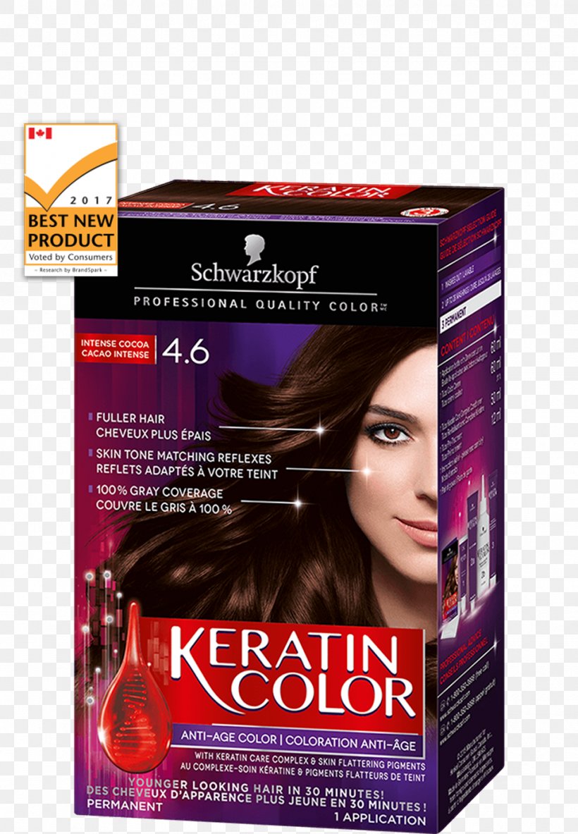 Schwarzkopf Keratin Color Anti Age Hair Color Cream Hair
