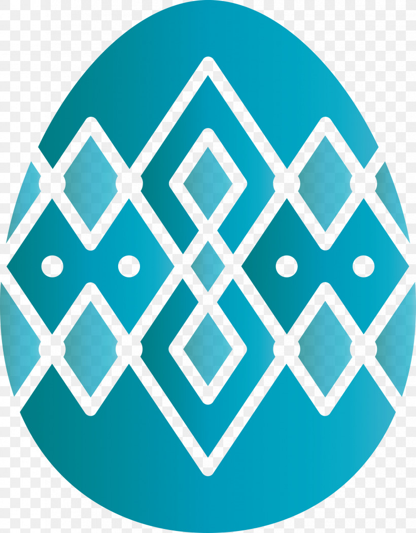 Turquoise Pattern Circle, PNG, 2344x3000px, Retro Easter Egg, Circle, Easter Day, Turquoise Download Free