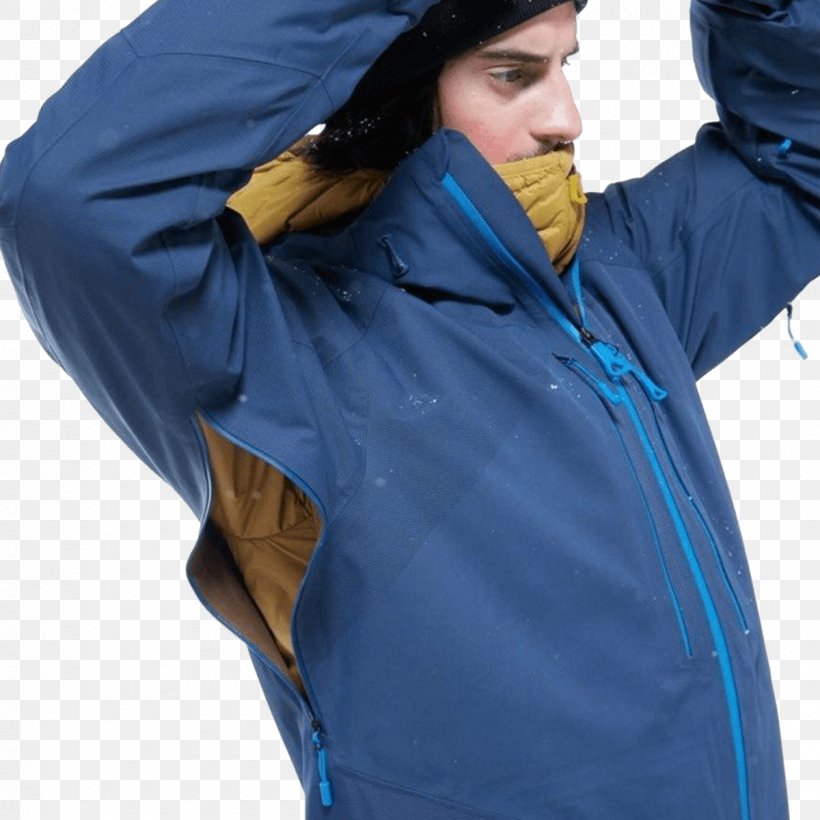 Hoodie T-shirt Raincoat Jacket, PNG, 1200x1200px, Hoodie, Electric Blue, Hood, Jacket, Neck Download Free