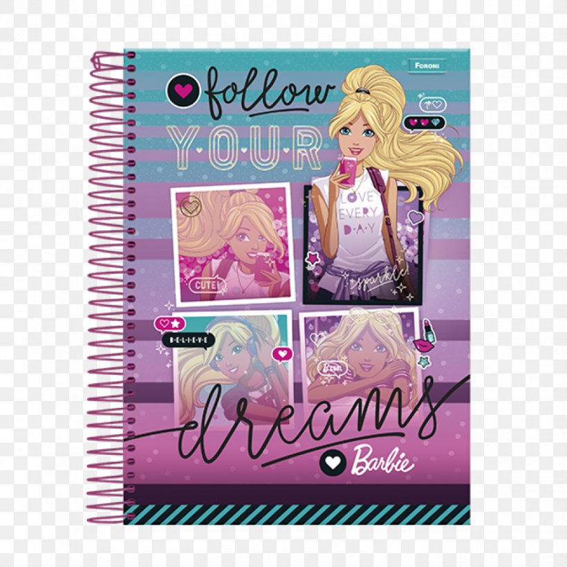 Notebook Paper Barbie Diary Stationery, PNG, 926x926px, Notebook, Adhesive, Barbie, Brochure, Collecting Download Free