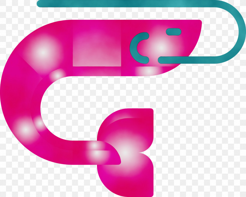 Pink Magenta Line Material Property Font, PNG, 3000x2409px, Shrimp, Line, Magenta, Material Property, Paint Download Free