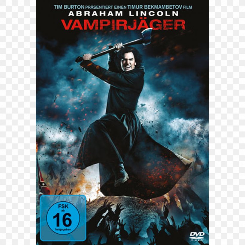 United States Blu-ray Disc Vampire Hunter DVD, PNG, 1024x1024px, United States, Abraham Lincoln, Abraham Lincoln Vampire Hunter, Action Film, Benjamin Walker Download Free