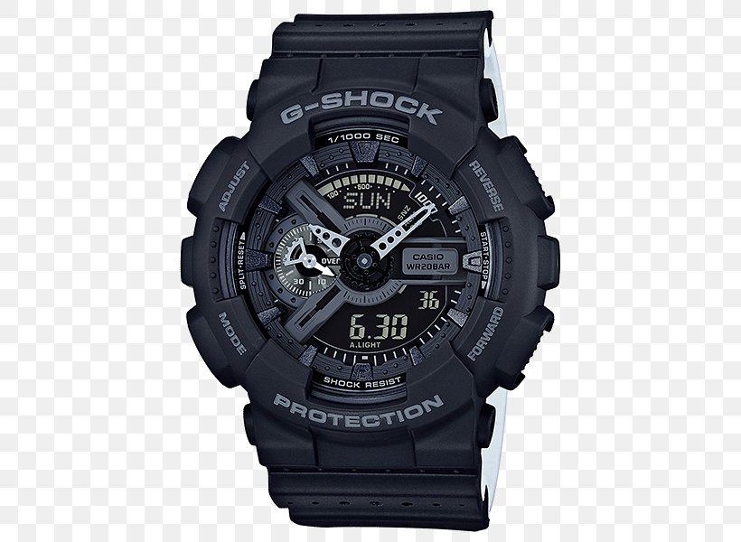 G-Shock GA100 Casio Shock-resistant Watch, PNG, 500x600px, Gshock, Amazoncom, Black, Brand, Casio Download Free