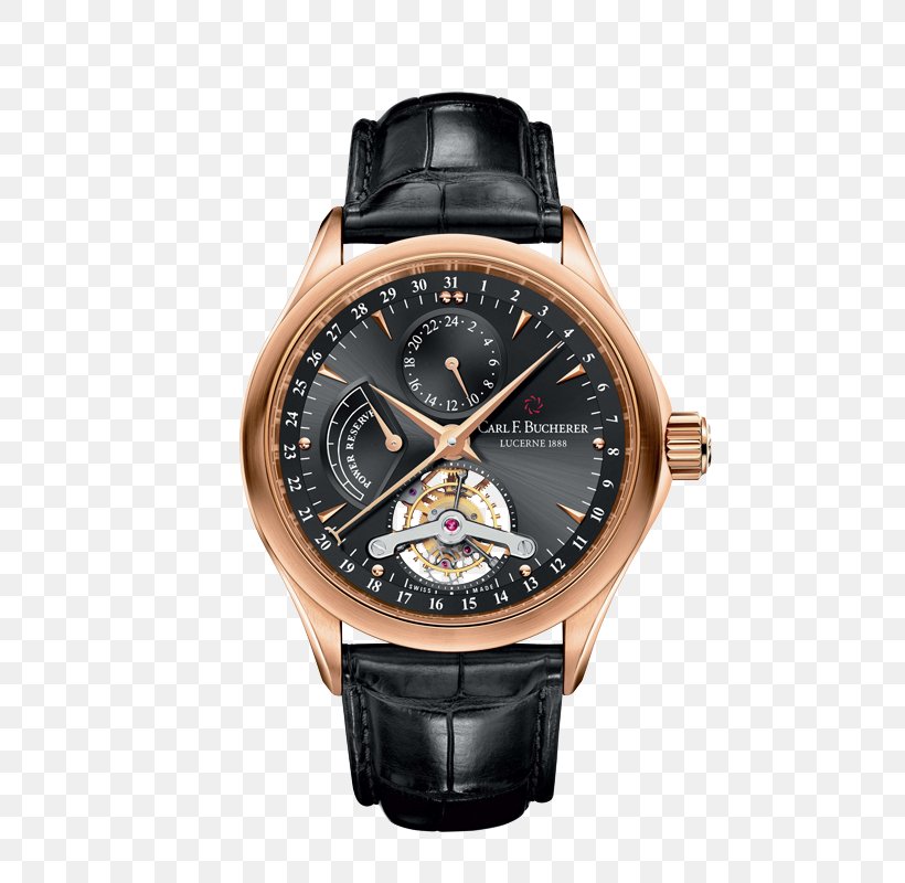 Tourbillon Carl F. Bucherer Watch Jewellery Sollberger's, PNG, 533x800px, Tourbillon, Automatic Watch, Brand, Brown, Carl F Bucherer Download Free