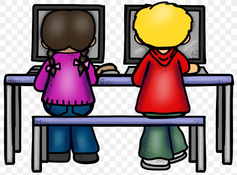 Computer Lab Computer Science Clip Art, PNG, 2100x1555px, Computer Lab, Cartoon, Child, Communication, Computer Download Free
