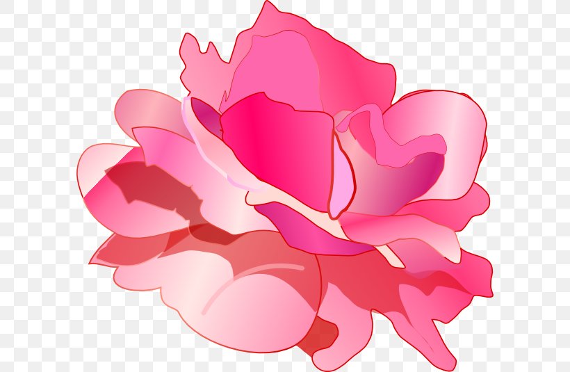Rose Pink Drawing Clip Art, PNG, 600x535px, Rose, Art, Blue, Drawing, Floral Design Download Free