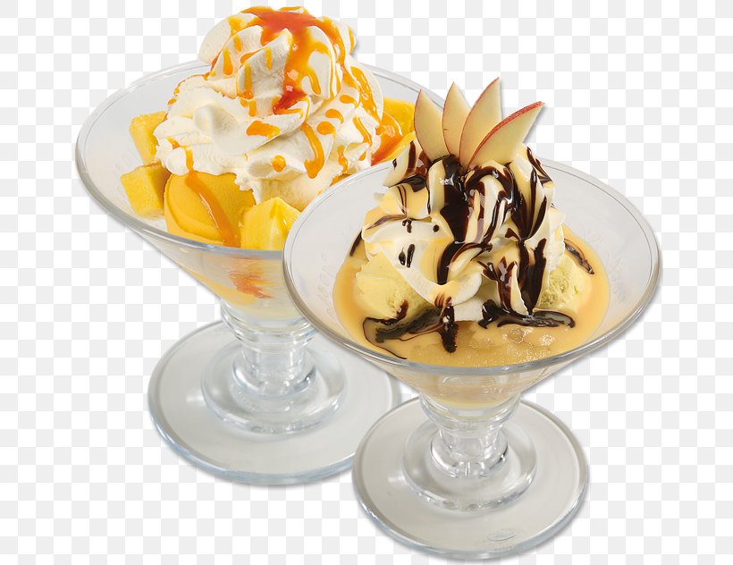Sundae Ice Cream Parfait Frozen Yogurt Banana Split, PNG, 665x632px, Sundae, Advocaat, Banana Split, Cream, Dairy Product Download Free